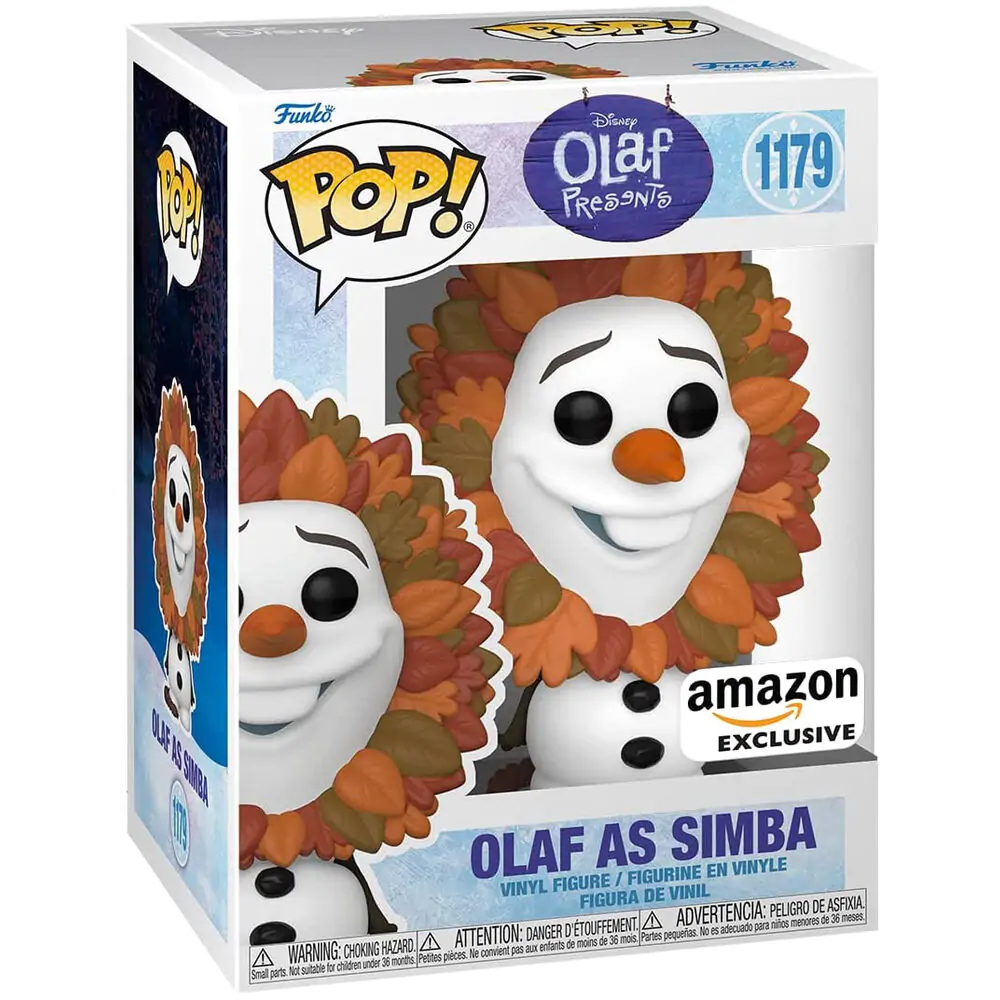 Disney Olaf Present Olaf as Simba Exclusive POP figúrka 10,2 cm termékfotó