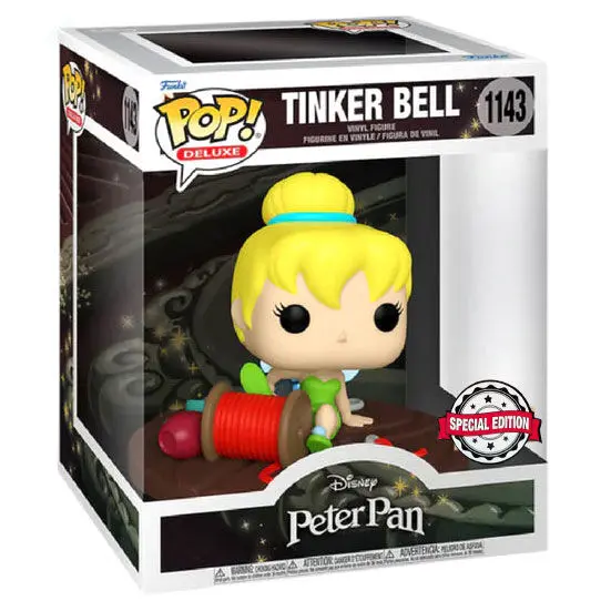 POP! Deluxe Vinyl Figurína Tinker Bell on Spool 9 cm termékfotó