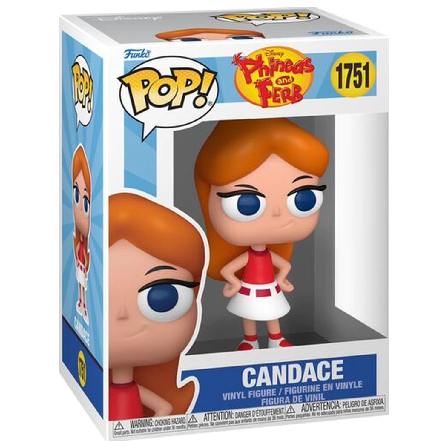 Funko POP figúrka Disney Phineas And Ferb Candace produktová fotografia