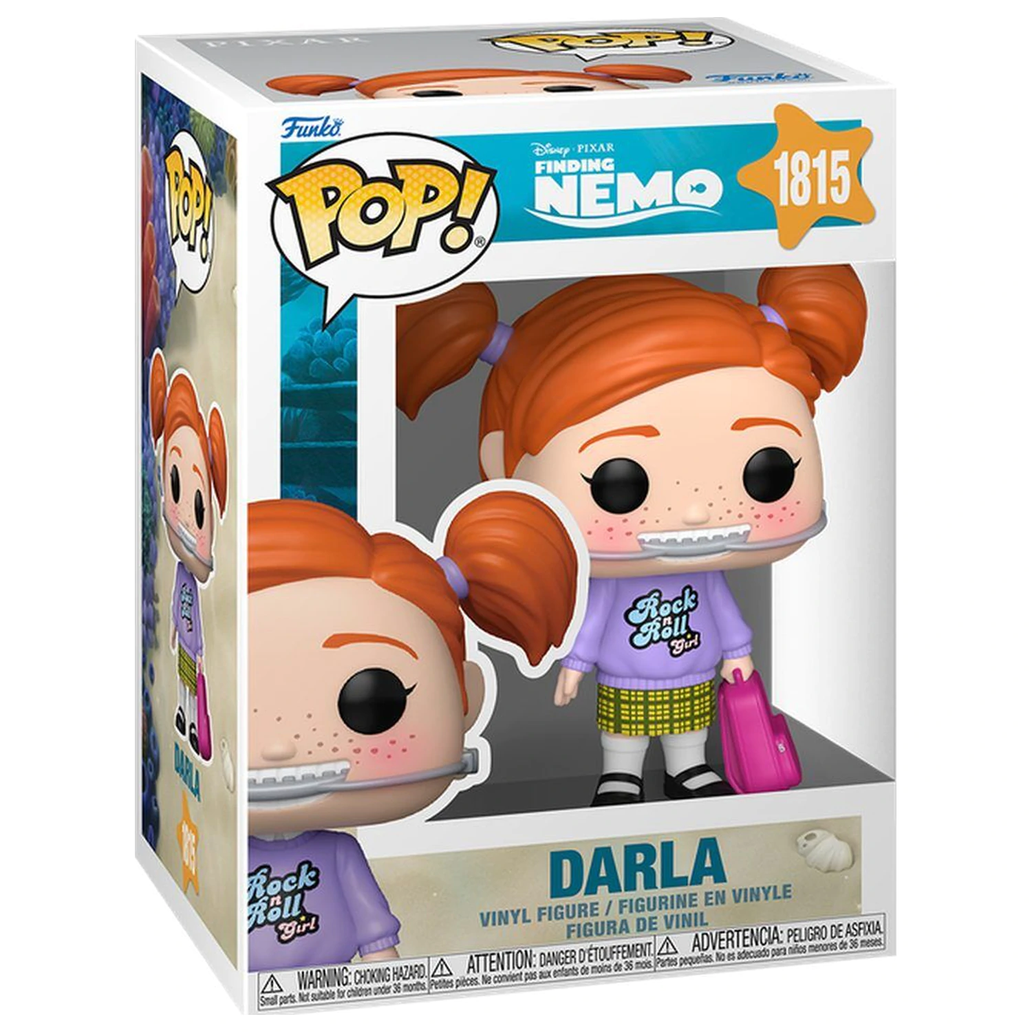 Funko POP figúrka Disney Pixar Hľadá sa Nemo Darla Sherman produktová fotografia