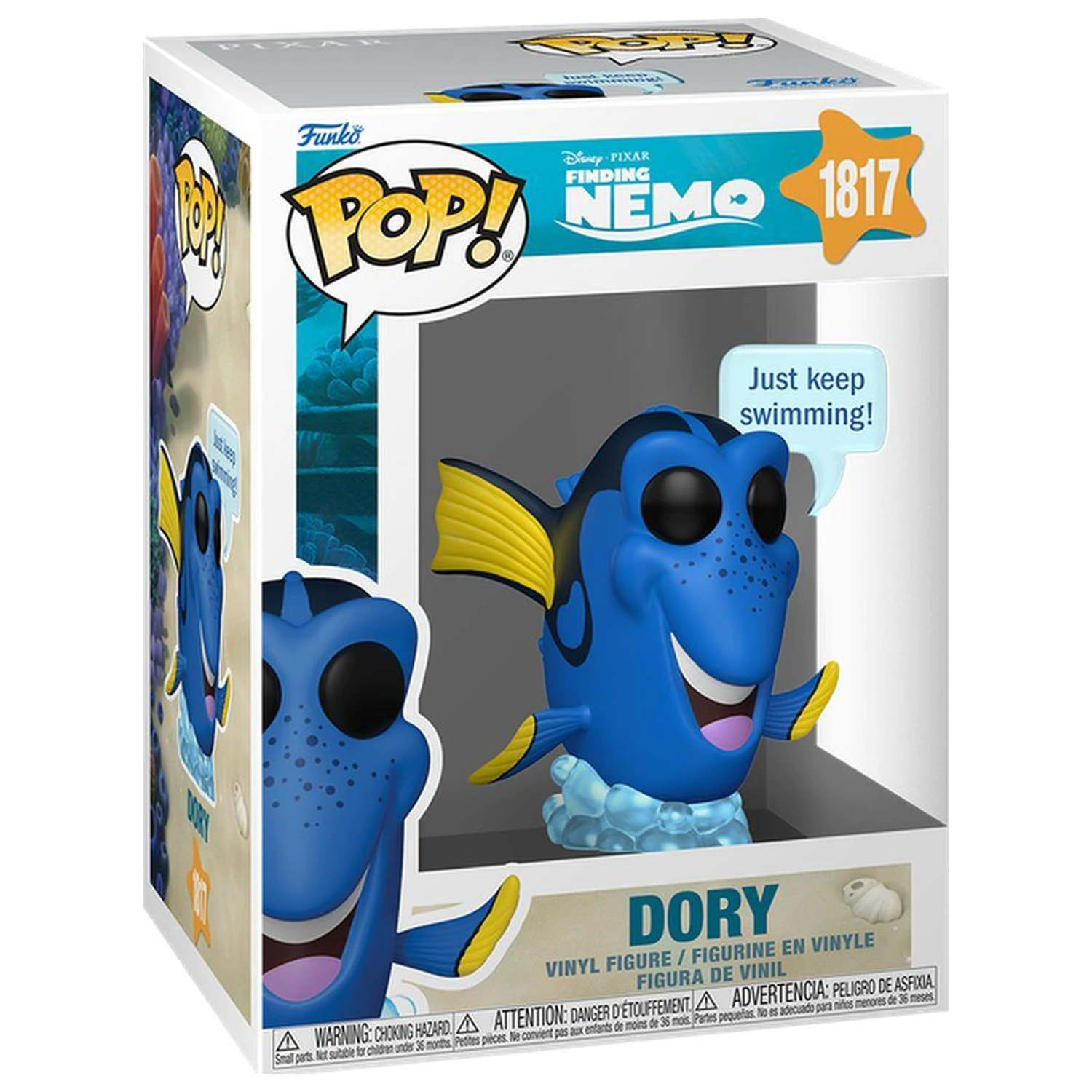Funko POP figúrka Disney Pixar Hľadá sa Nemo Dory Just Keep Swimming produktová fotografia