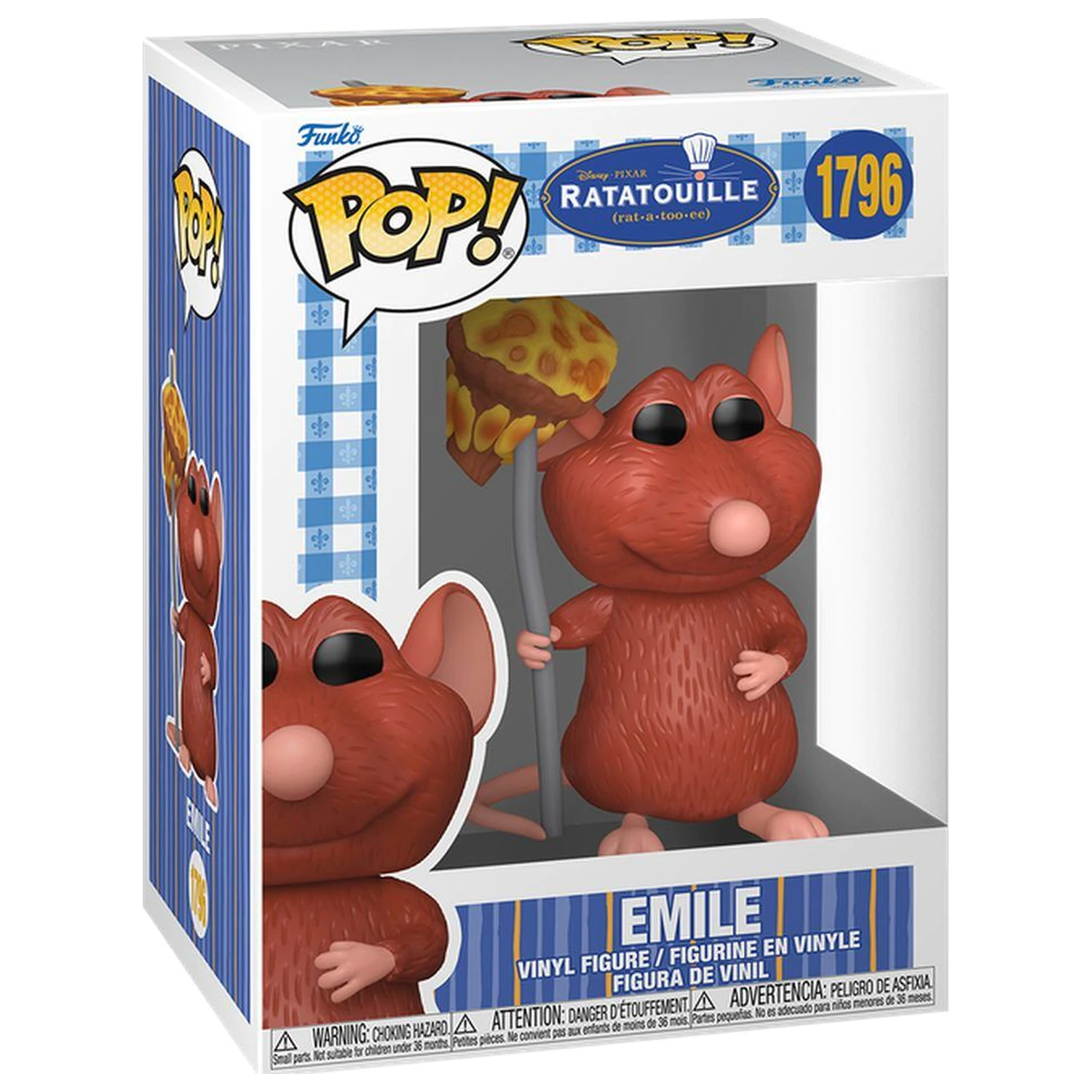 Funko POP figúrka Disney Pixar Ratatouille Emile s Hubou produktová fotografia