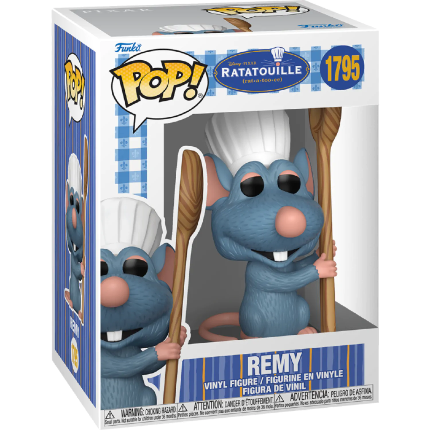 Funko POP figúrka Disney Pixar Ratatouille Remy s kuchynskou lyžicou produktová fotografia