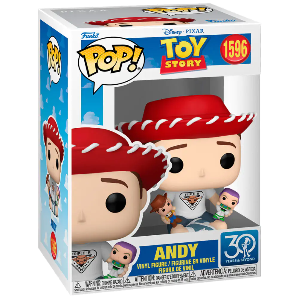 Funko POP figúrka Disney Pixar Toy Story Andy produktová fotografia