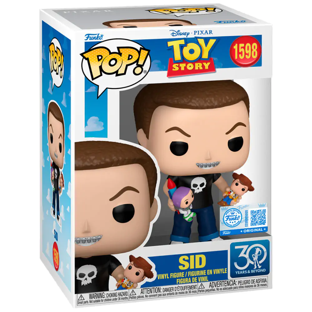 Funko POP figúrka Disney Pixar Toy Story Sid Exclusive produktová fotografia