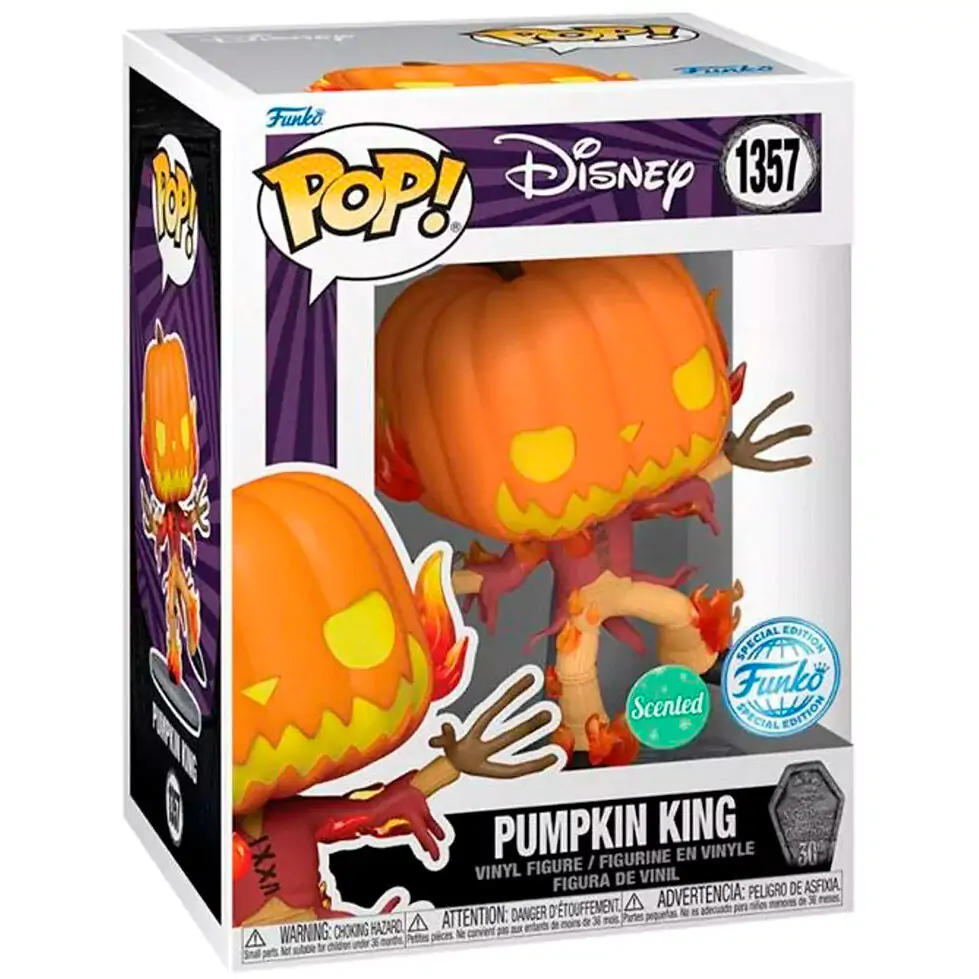 Funko POP figúrka Disney Pumpkin King Exclusive produktová fotografia