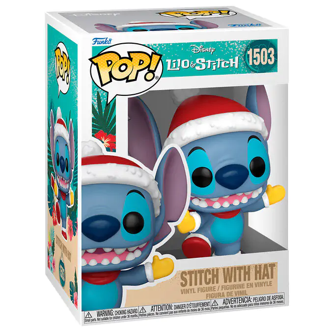 Funko POP figúrka Disney Stitch Mikuláš čapicou termékfotó