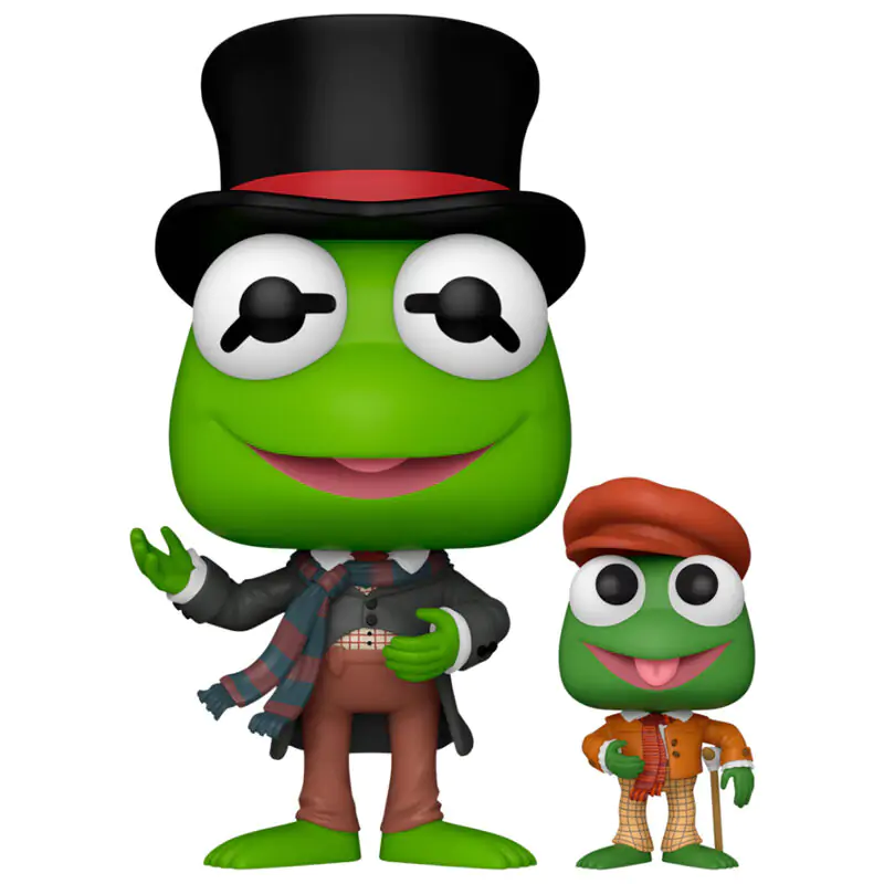 Figúrka POP Disney The Muppet Christmas Carol Bob Cratchit with Tiny Tim produktová fotografia