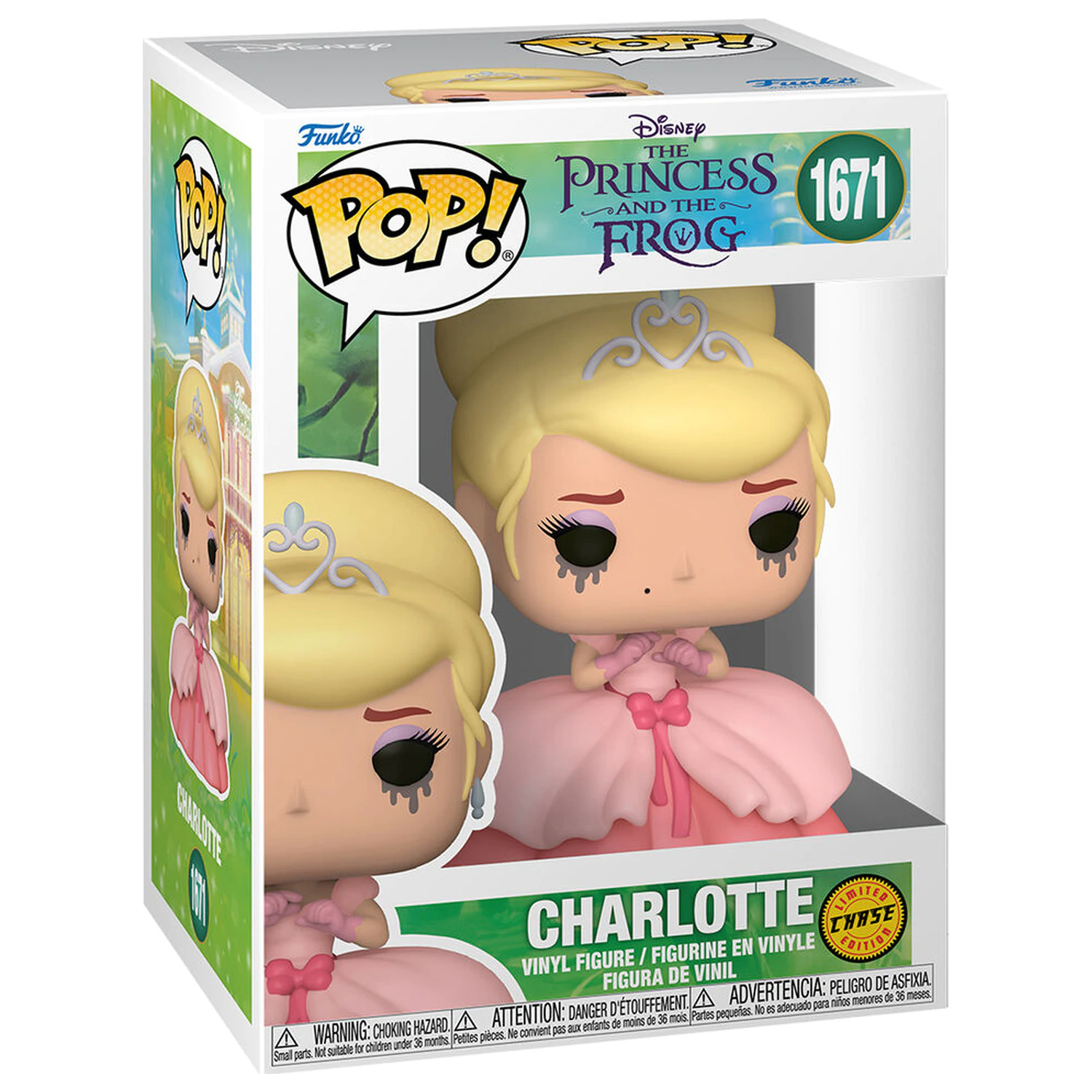 Funko POP figúrka Disney The Princess and the Frog Charlotte Chase produktová fotografia