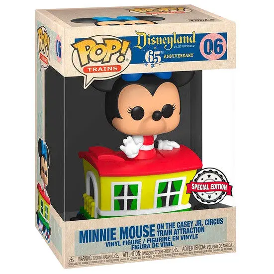 Disneyland Resort POP! Disney Train Cart Vinilová figúrka Minnie Mouse na Casey Jr. Circus Train atrakcia 9 cm termékfotó