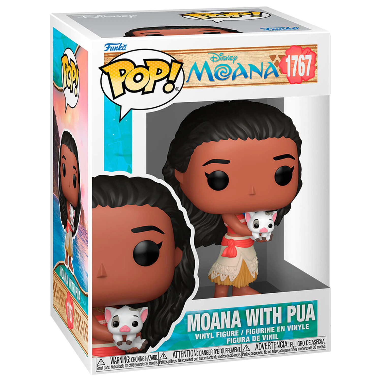 Funko POP figúrka Disney Vaiana Moana 3 Moana s Puou produktová fotografia