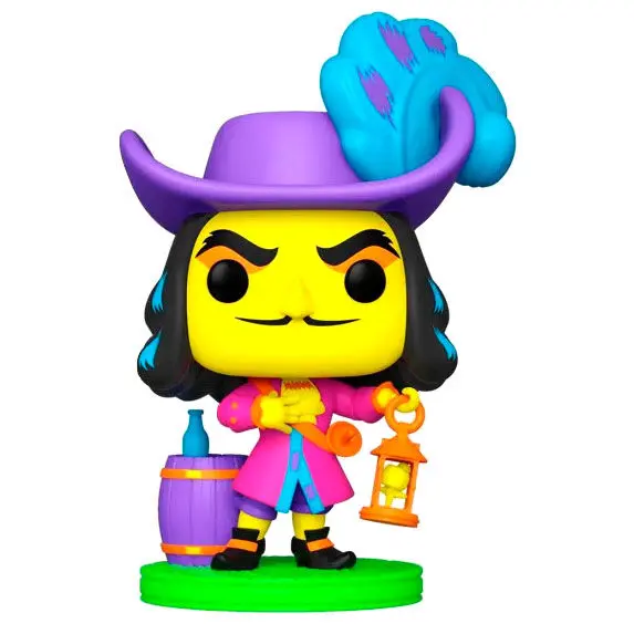 Disney Villains POP! Vinyl figúrka Kapitány Hook (Blacklight) 9 cm termékfotó