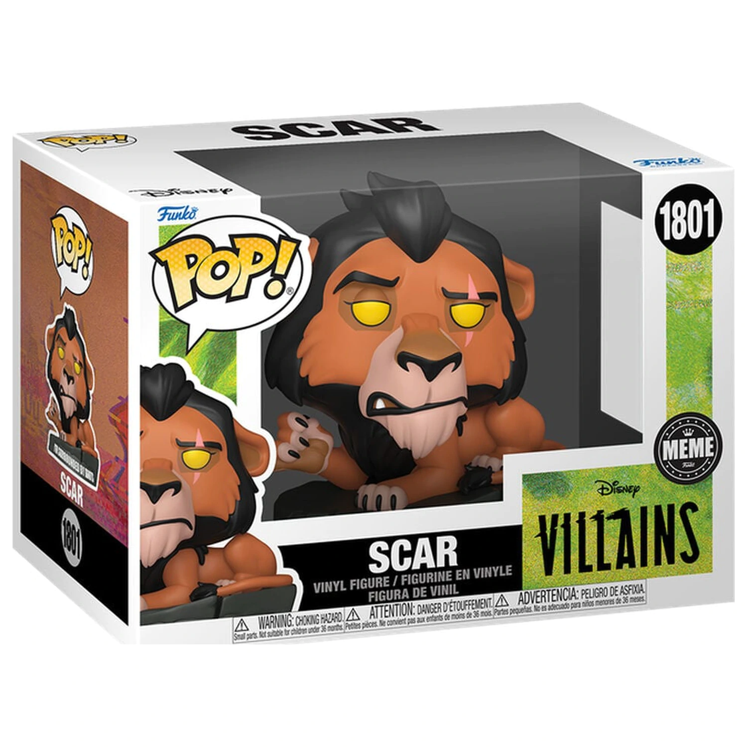 Funko POP figúrka Disney Villains Scar produktová fotografia