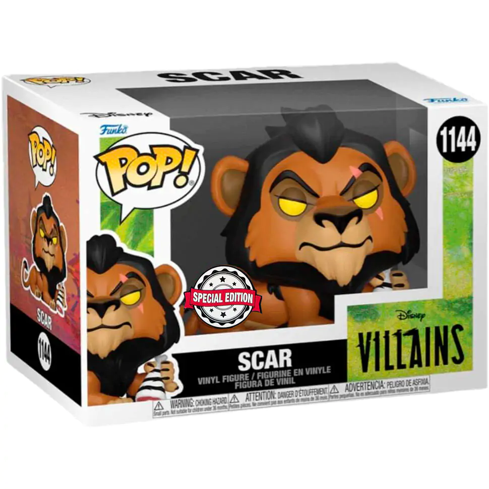 Funko POP figúrka Disney Villains The Lion King Scar Exclusive termékfotó