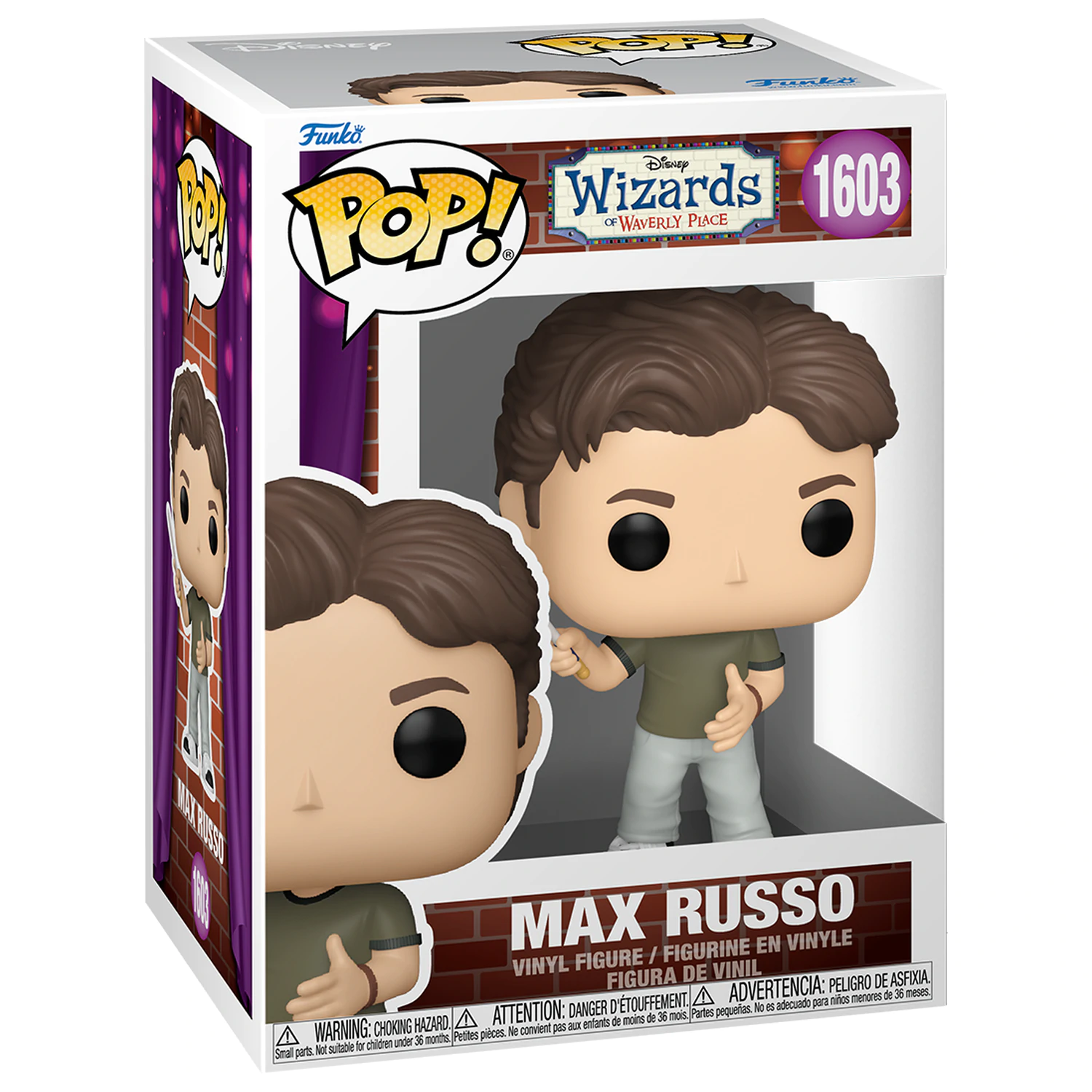 Funko POP figúrka Disney Wizards of Waverly Place Max Russo produktová fotografia