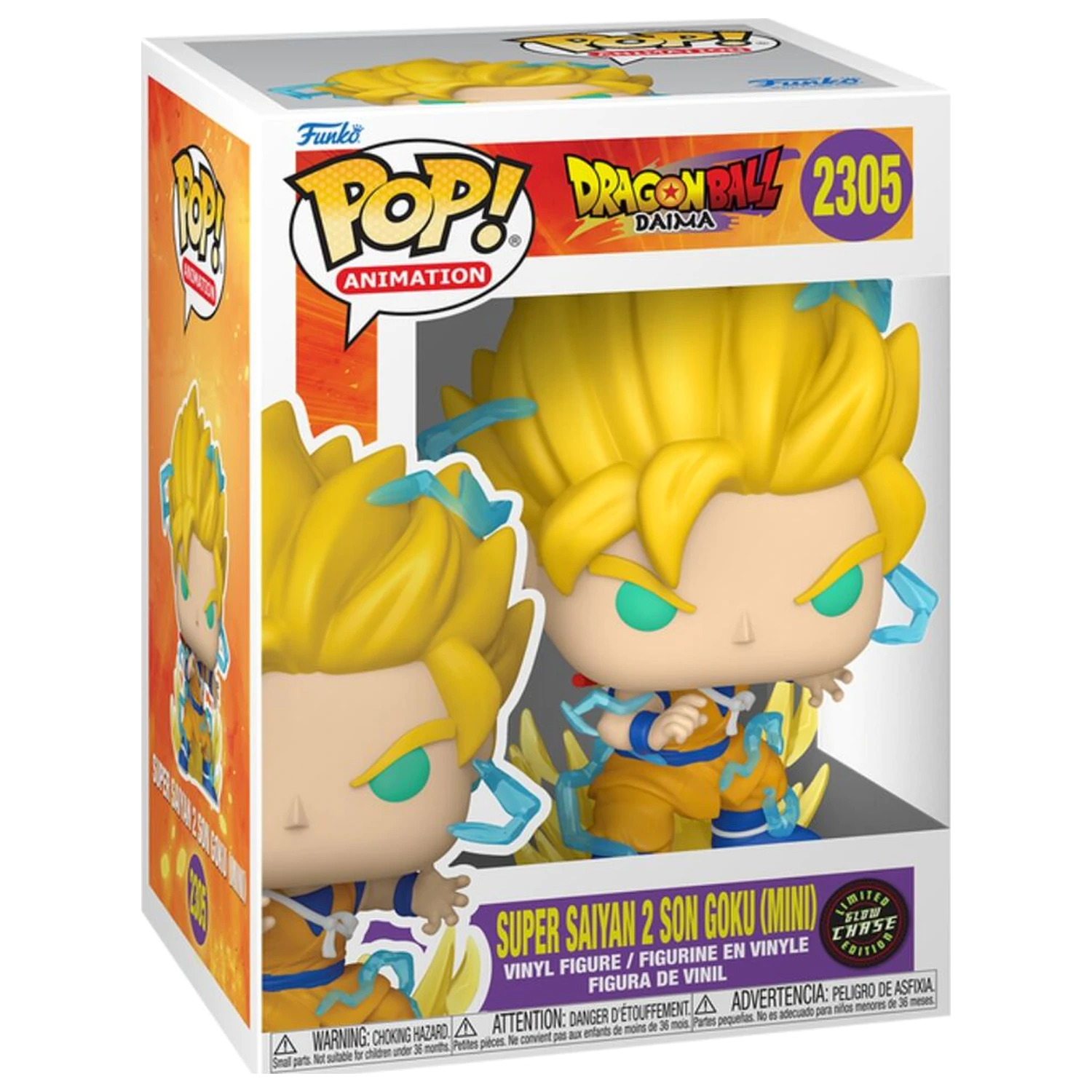 Funko POP figúrka Dragon Ball Daima Super Saiyan Son Goku Mini Chase produktová fotografia