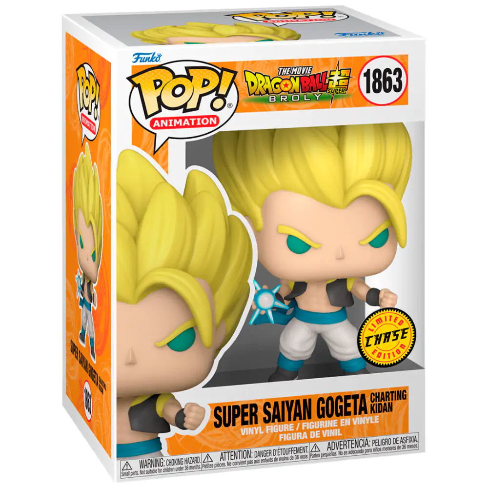 Funko POP figúrka Dragon Ball Super Broly Gogeta Chase produktová fotografia