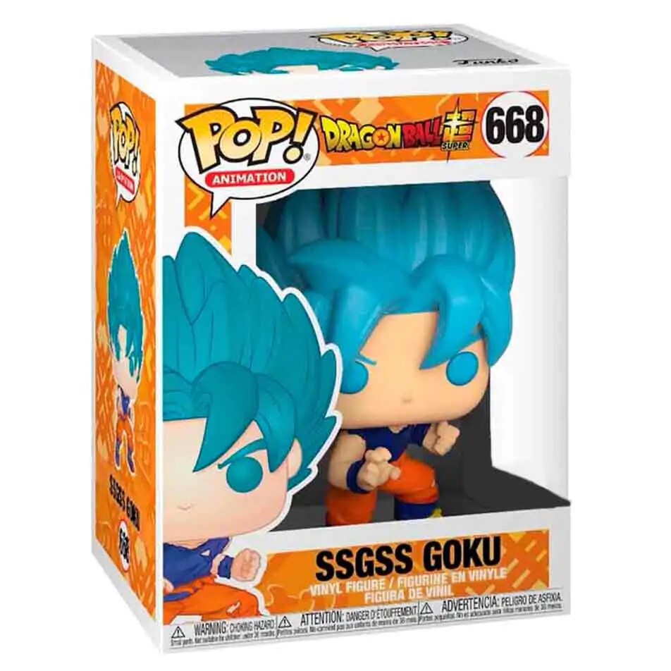 Funko POP figúrka Dragon Ball Super SSGSS Goku Exclusive termékfotó