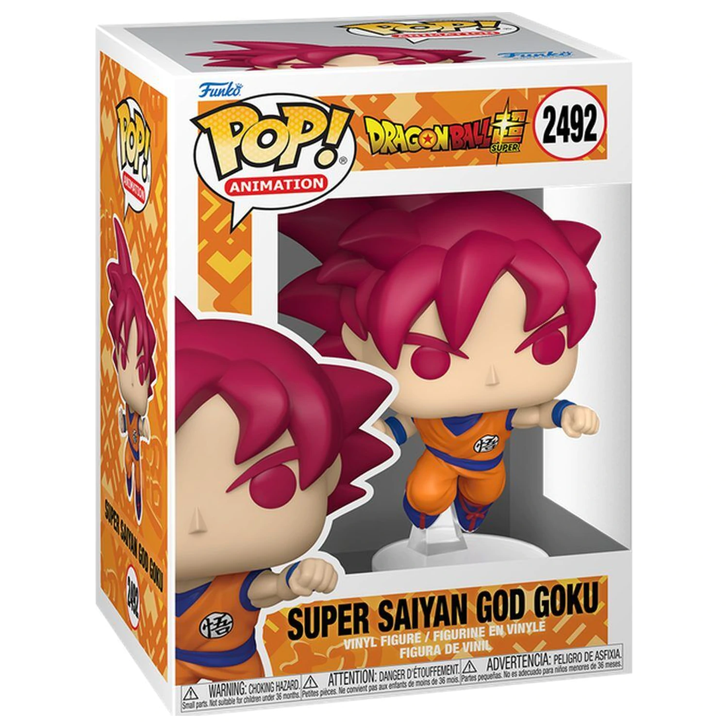 Funko POP figúrka Dragon Ball Super - Super Saiyan God Goku produktová fotografia