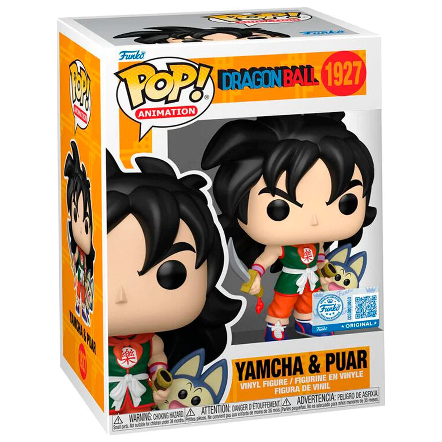 Funko POP figúrka Dragon Ball Yamcha & Puar Exclusive produktová fotografia