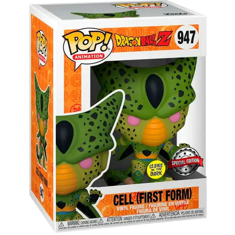 POP figúrka Dragon Ball Z Cell First Form Exclusive termékfotó