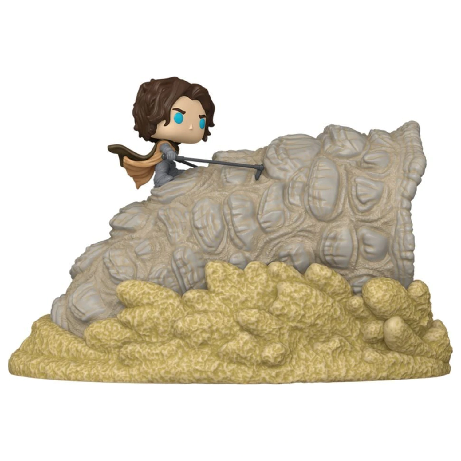 Funko POP figúrka Dune Part Three Moment Paul Atreides with Sandworm produktová fotografia