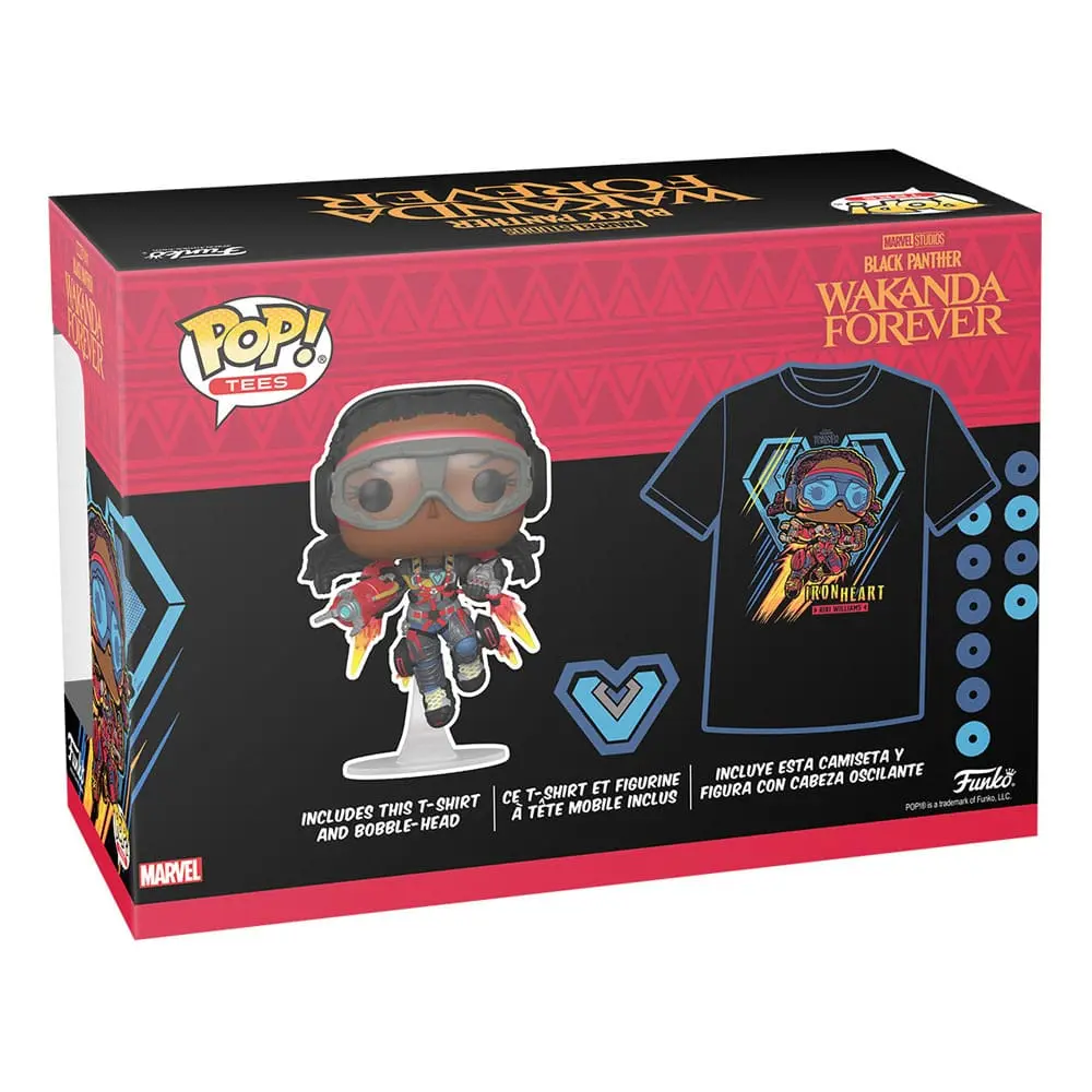 Funko POP figúrka a tričko box Black Panther Legacy Ironheart MK1 (GW) produktová fotografia