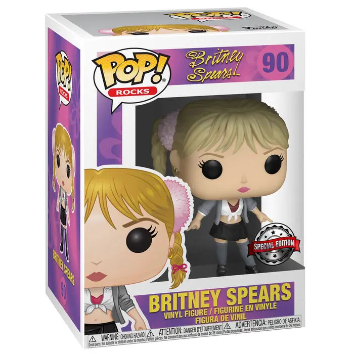 Funko POP figúrka & tee doza Britney Spears One More Time exkluzívne termékfotó