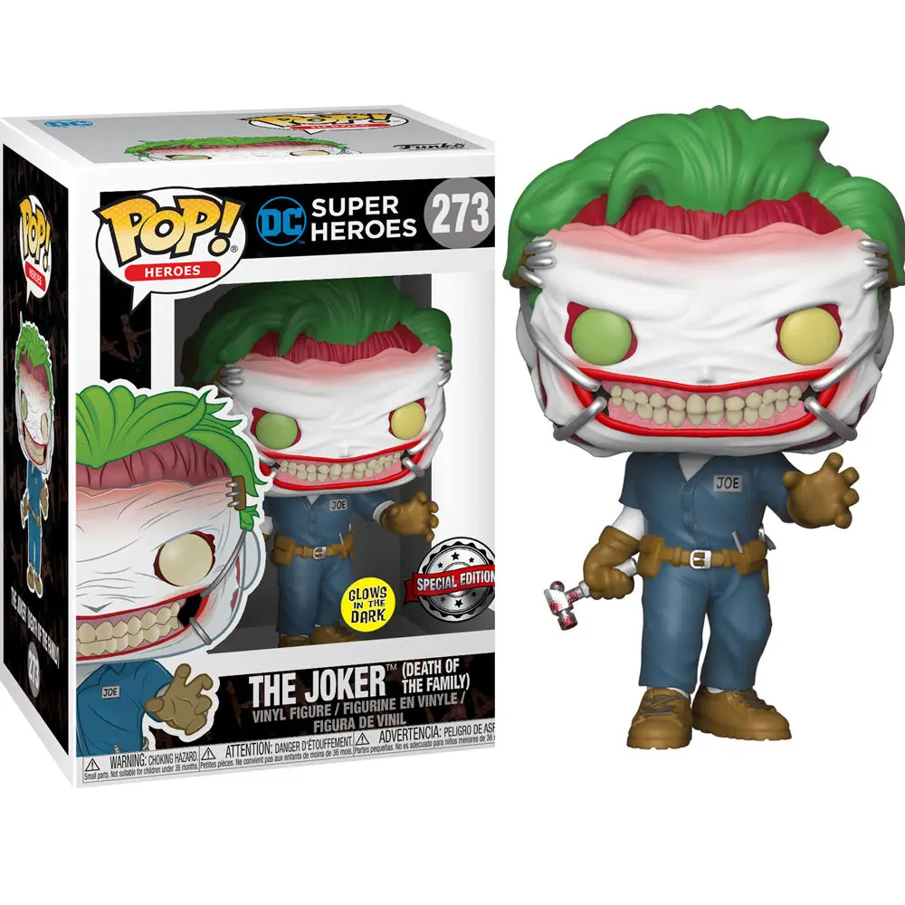 Funko POP! figúrka & tričko doboz DC Comics The Joker exkluzívne termékfotó