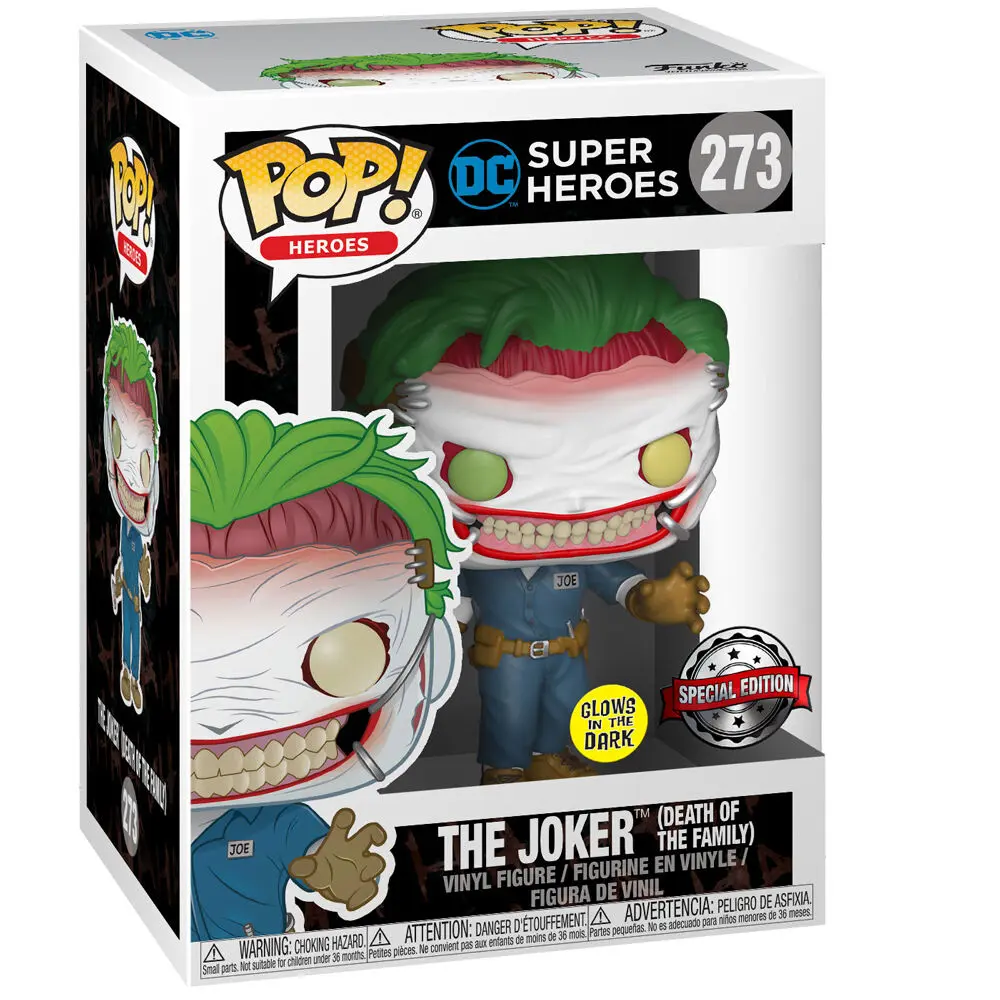 Funko POP! figúrka & tričko doboz DC Comics The Joker exkluzívne termékfotó