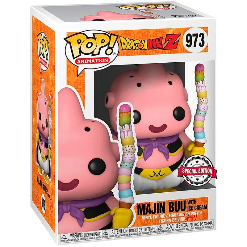 Funko POP! figúrka & tričko doboz Dragon Ball Z Majin Buu exkluzívne termékfotó