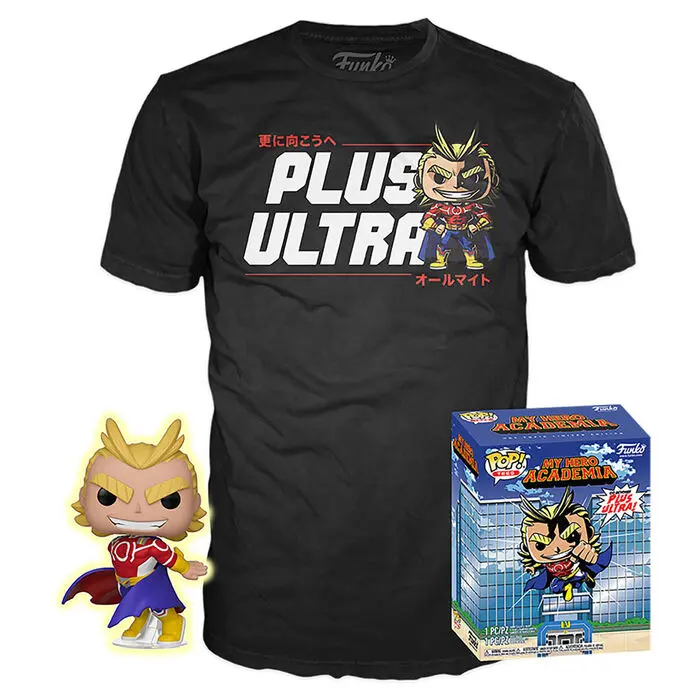 Funko POP figúrka a tee box My Hero Academia All Might exkluzívne termékfotó