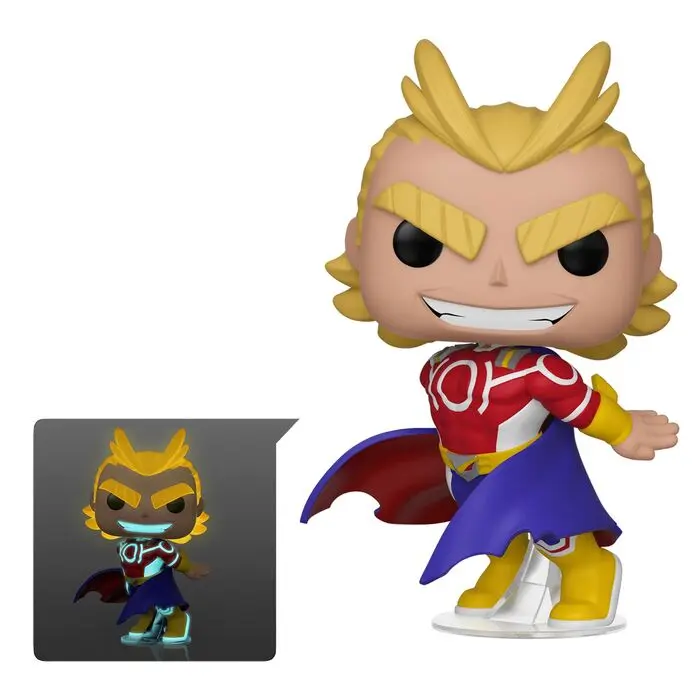 Funko POP figúrka a tee box My Hero Academia All Might exkluzívne termékfotó