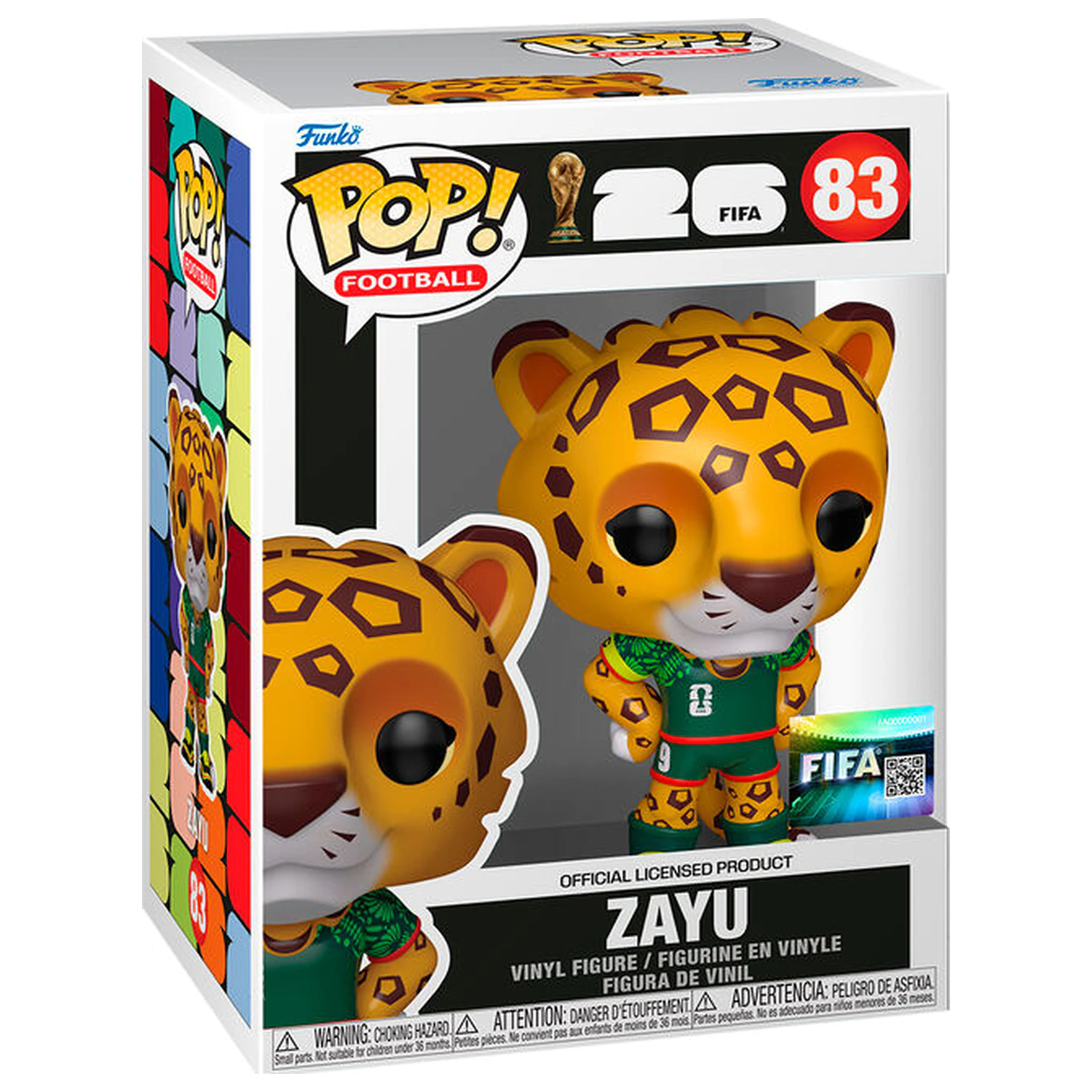 Funko POP figúrka FIFA World Cup 2026 Zayu produktová fotografia