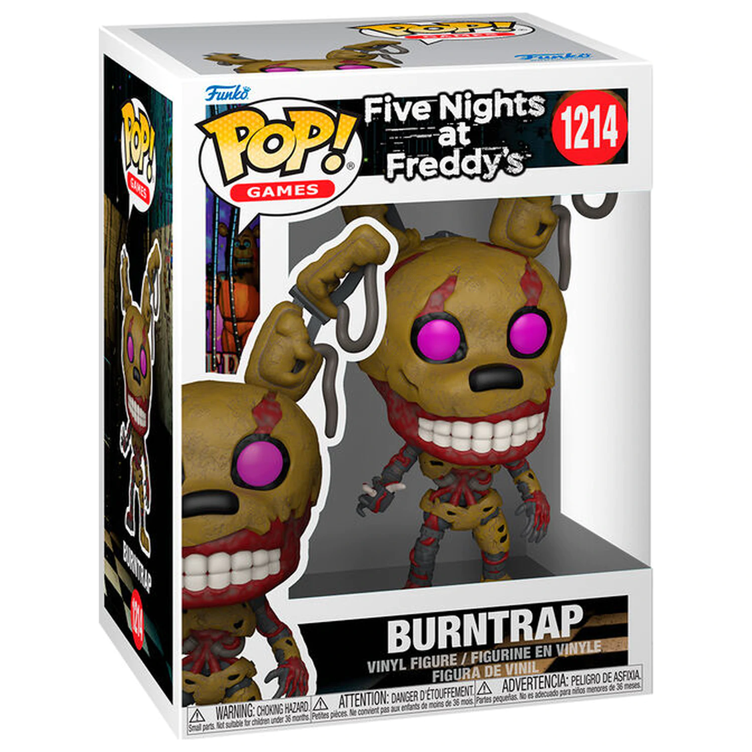 Funko POP figúrka Five Nights At Freddys Burntrap produktová fotografia