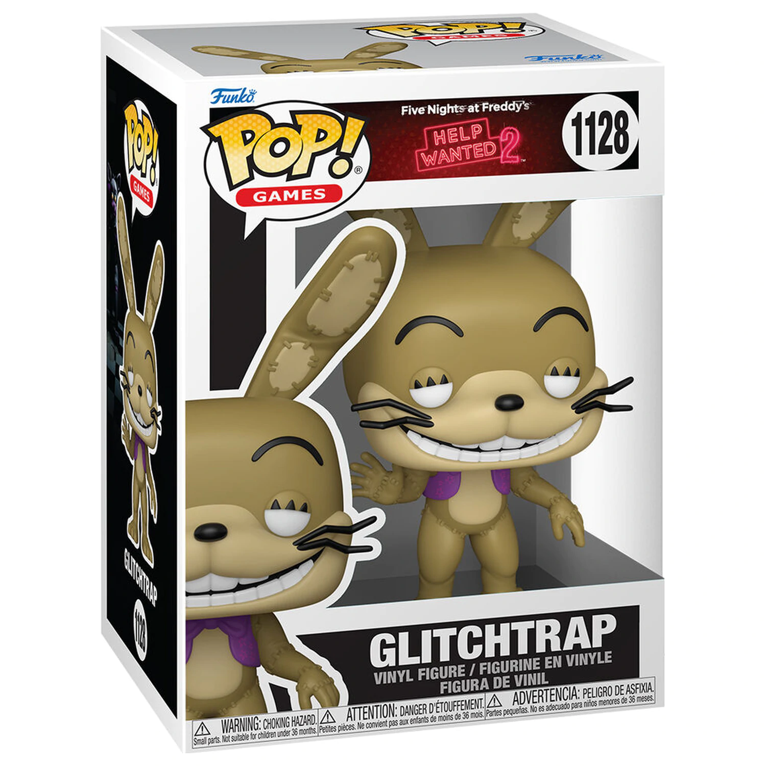Funko POP figúrka Five Nights at Freddys Help Wanted 2 Glitchtrap produktová fotografia