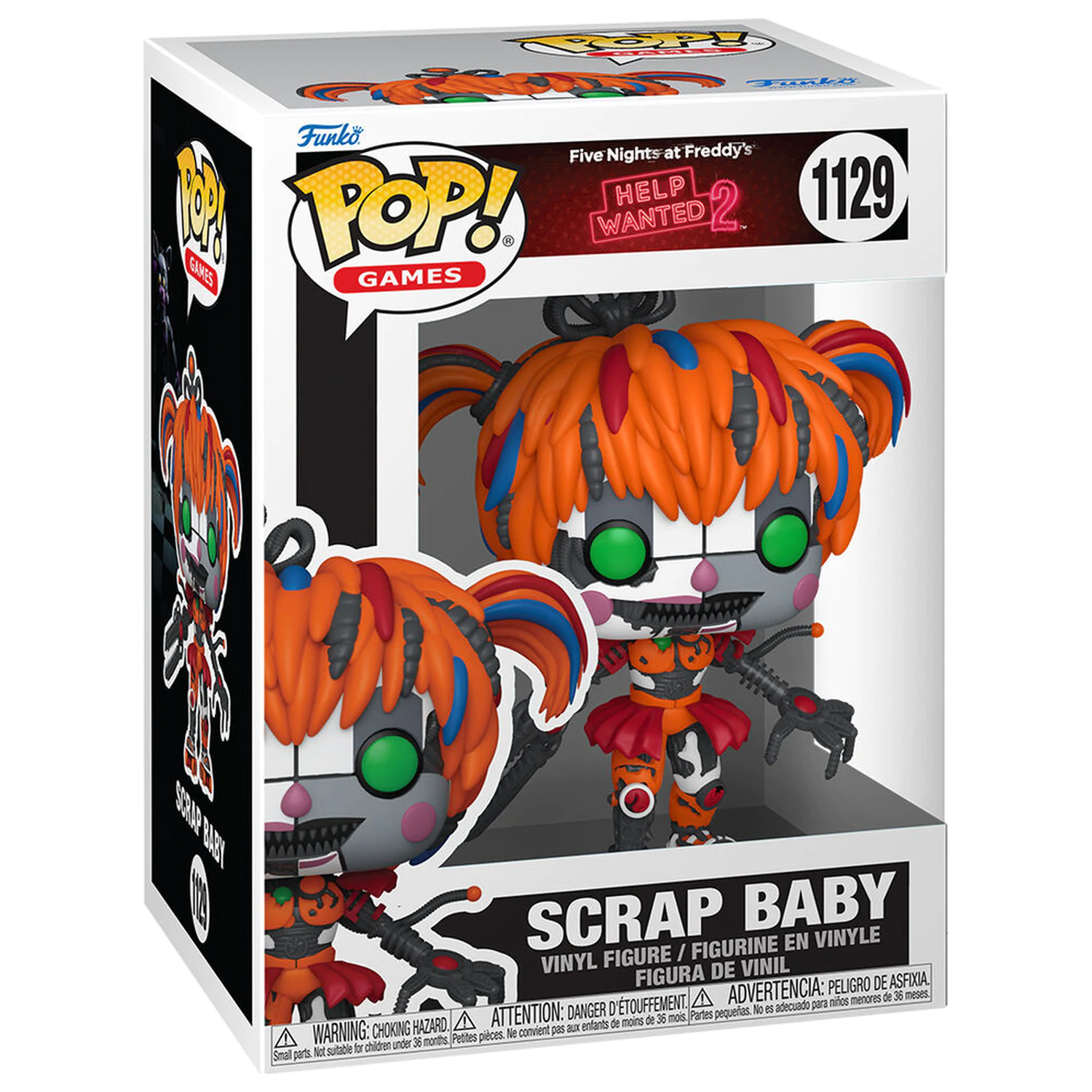 Funko POP figúrka Five Nights at Freddys Help Wanted 2 Scrap Baby produktová fotografia
