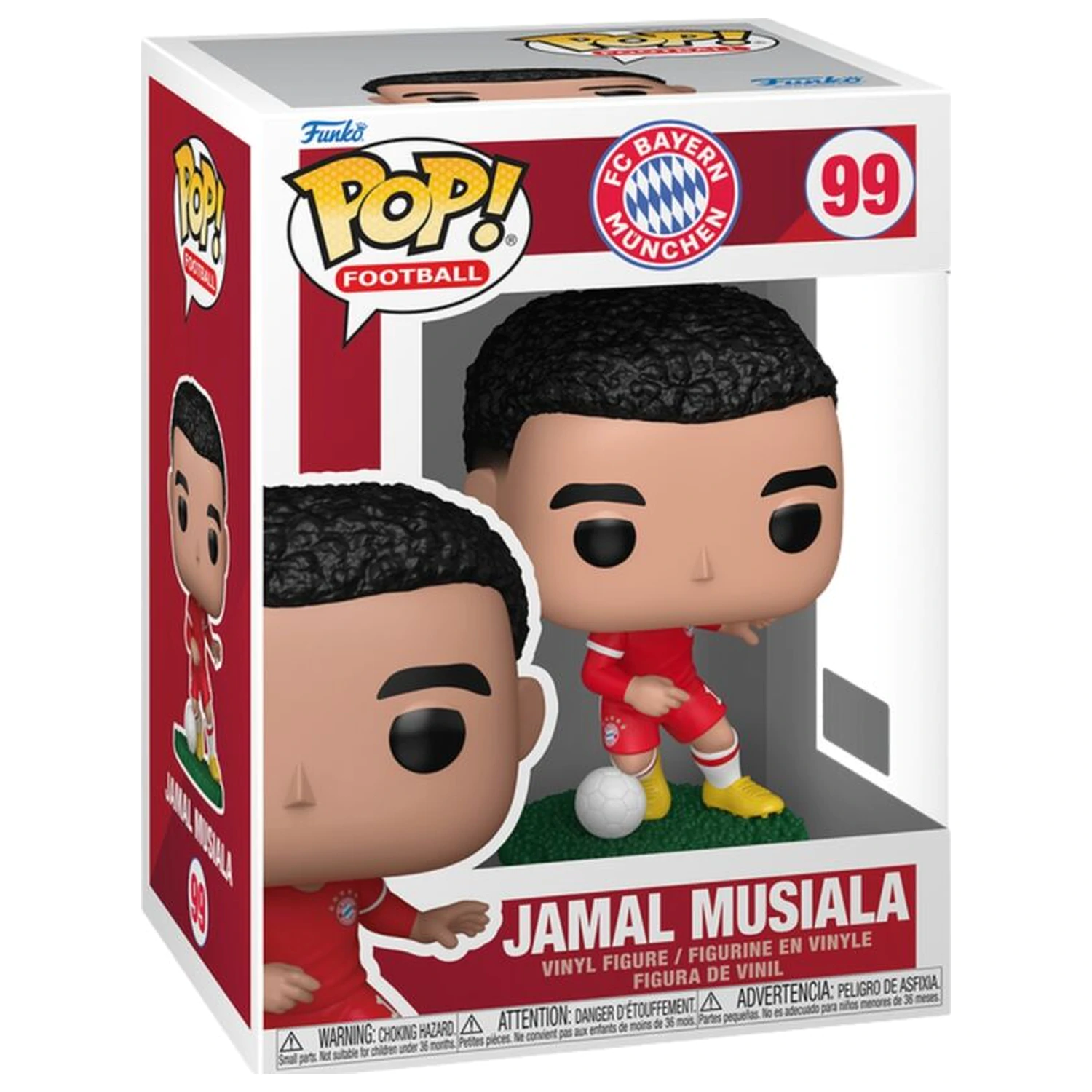 Funko POP figúrka Football FC Bayern Munich Jamal Musiala produktová fotografia