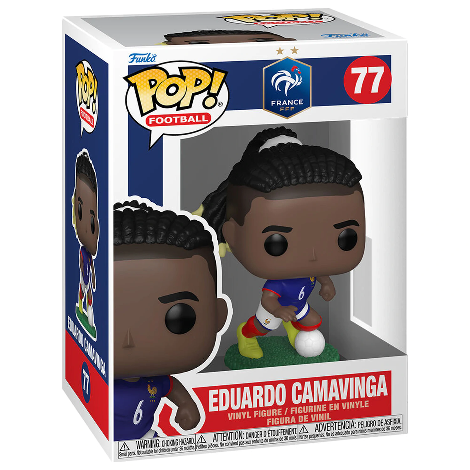 Funko POP figúrka France Eduardo Camavinga produktová fotografia