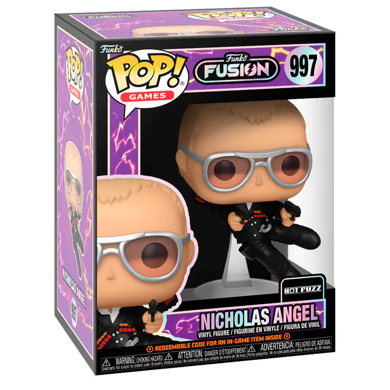 POP figúrka Funko Fusion Hot Fuzz Nicholas Angel termékfotó