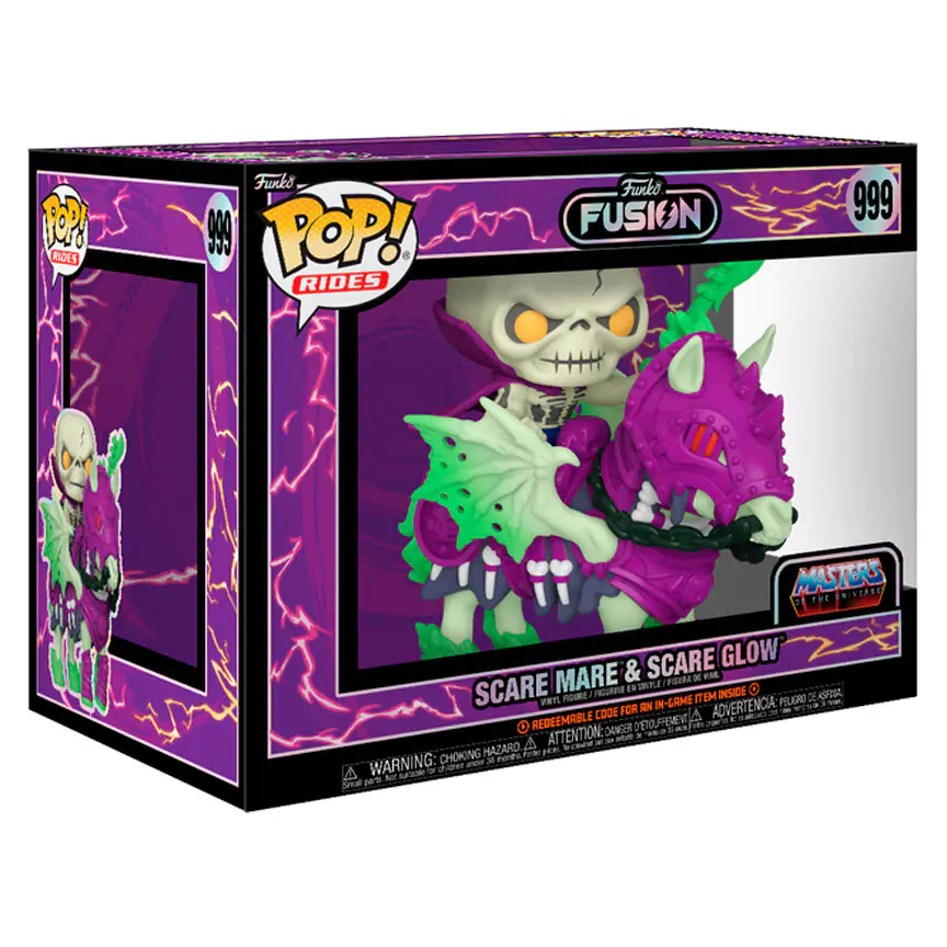 POP figúrka Funko Fusion Rides Masters of the Universe Scare Mare & Scare Glow (15 cm) termékfotó