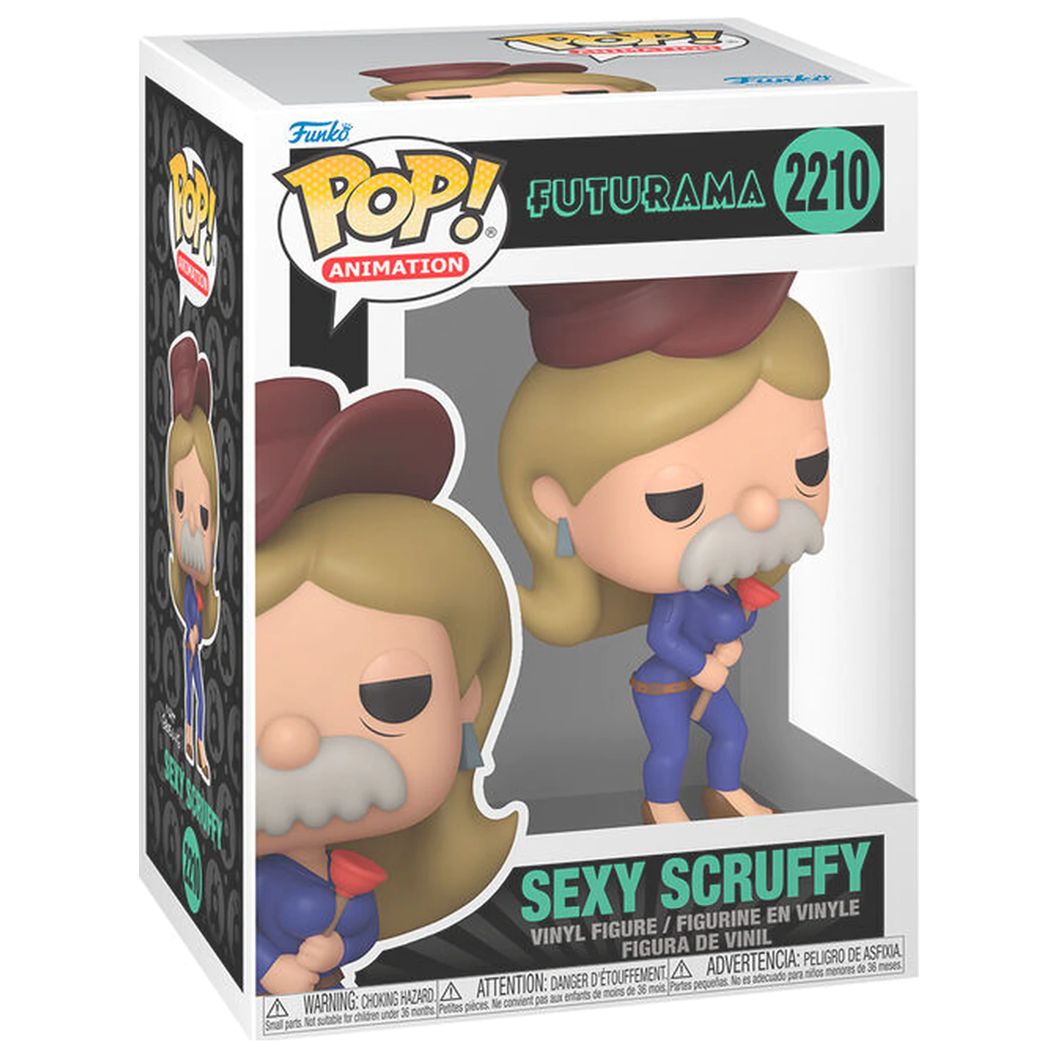Funko POP figúrka Futurama Sexy Scruffy produktová fotografia