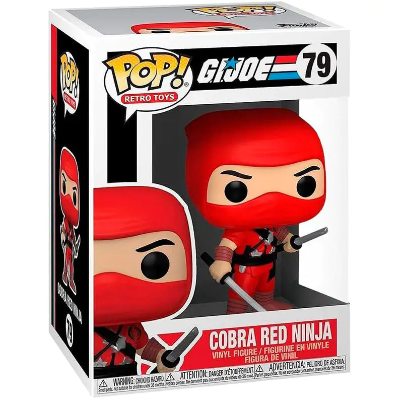 POP figúrka G.I. Joe Cobra Red Ninja Exclusive termékfotó