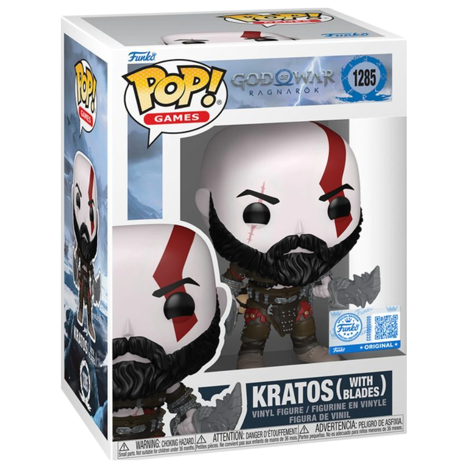 Funko POP figúrka Games God of War Kratos with Blades Exclusive produktová fotografia