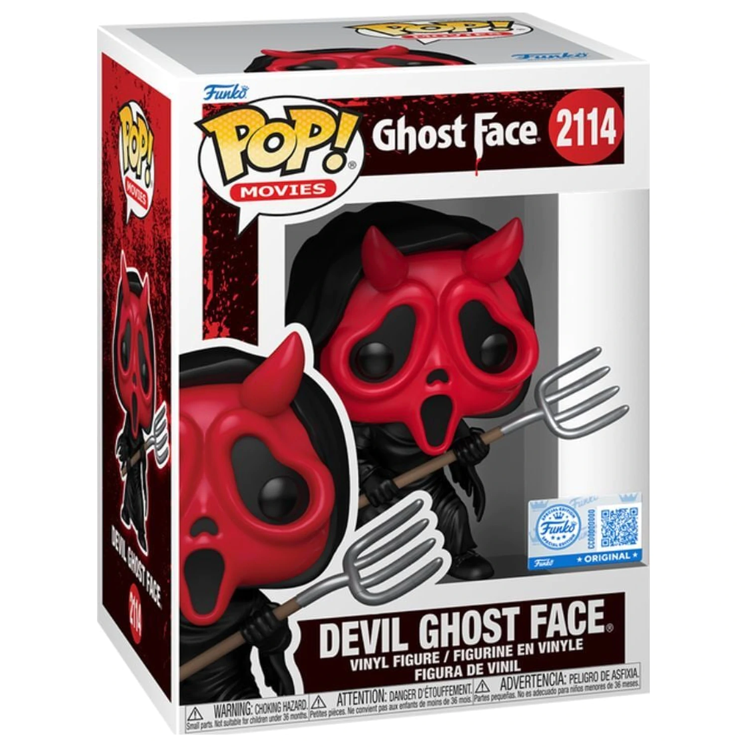 Funko POP! figúrka Ghost Face Devil Ghost Face Exkluzívna produktová fotografia