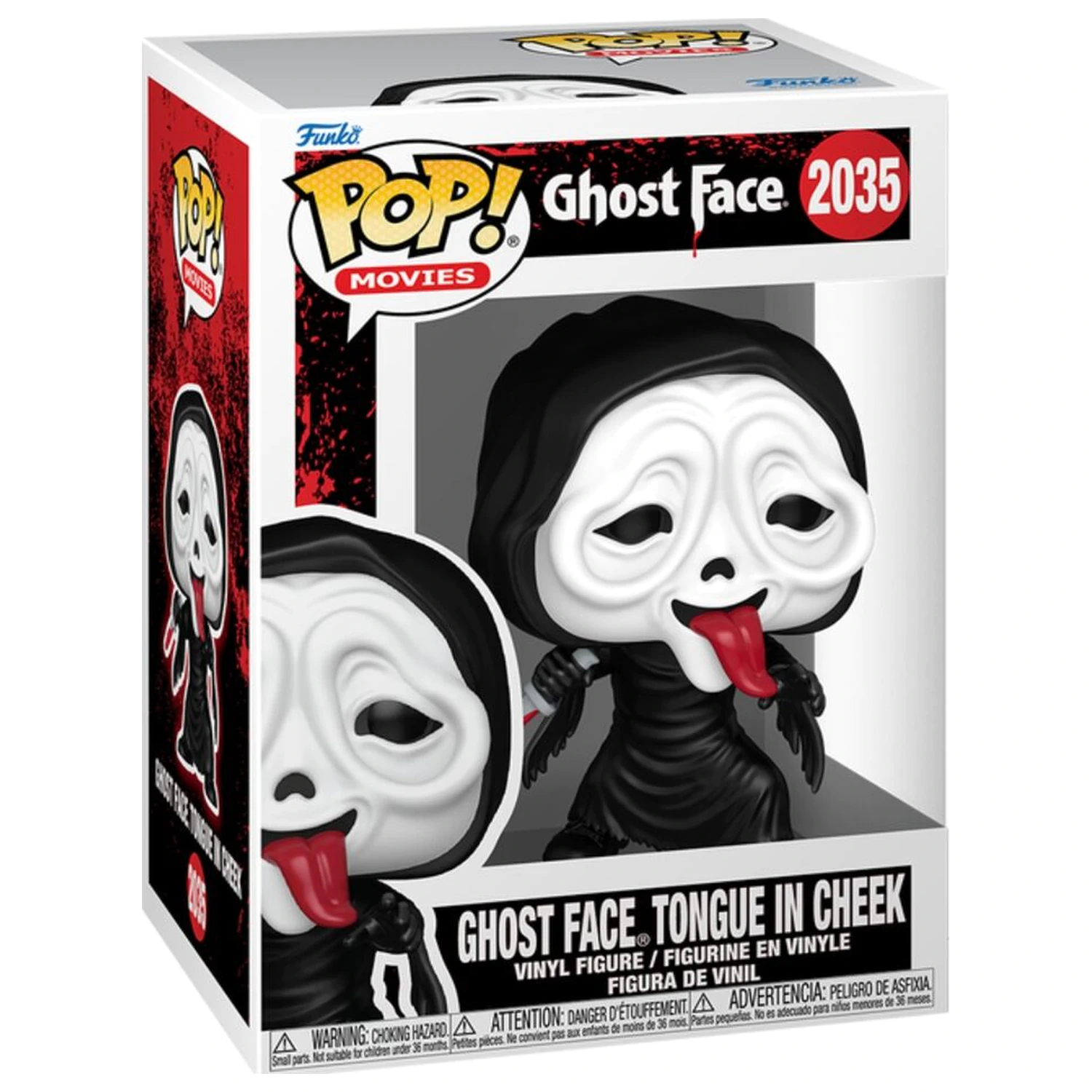 Funko POP figúrka Ghost Face - Ghost Face Tongue in Cheek produktová fotografia