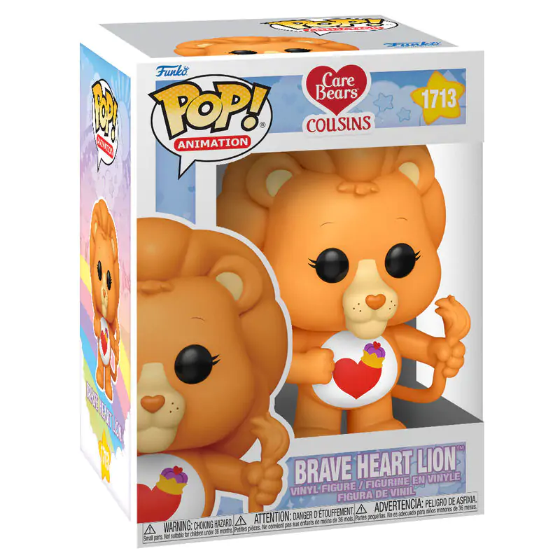 Funko POP figúrka Care Bears Cousins Brave Heart Lion produktová fotografia