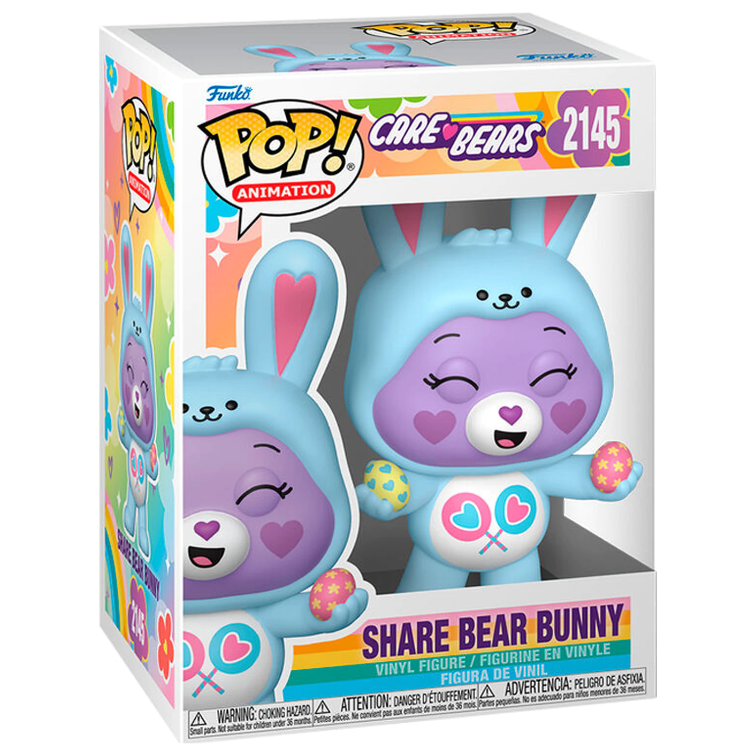 Funko POP figúrka Care Bears Share Bear Bunny produktová fotografia