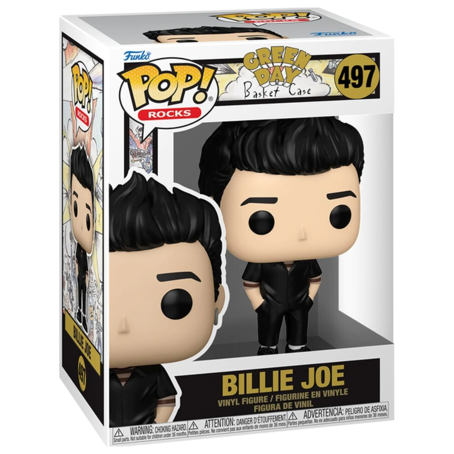 Funko POP figúrka Green Day Billie Joe Basket Case produktová fotografia