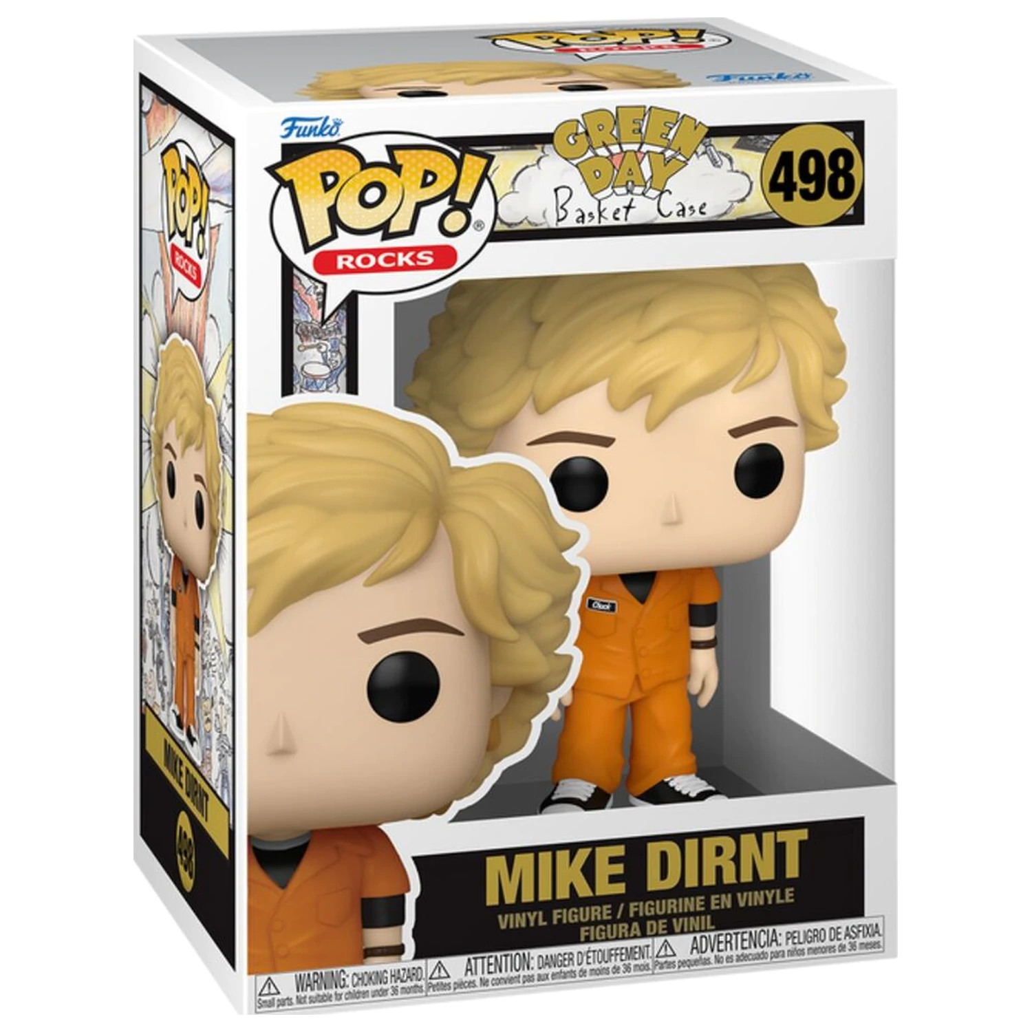 Funko POP figúrka Green Day Mike Dirnt Basket Case produktová fotografia